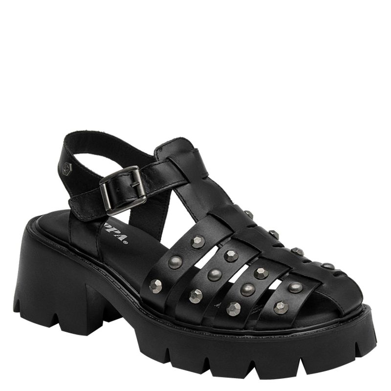 ZAPPA - Sandalia Casual Mujer Negro Zappa