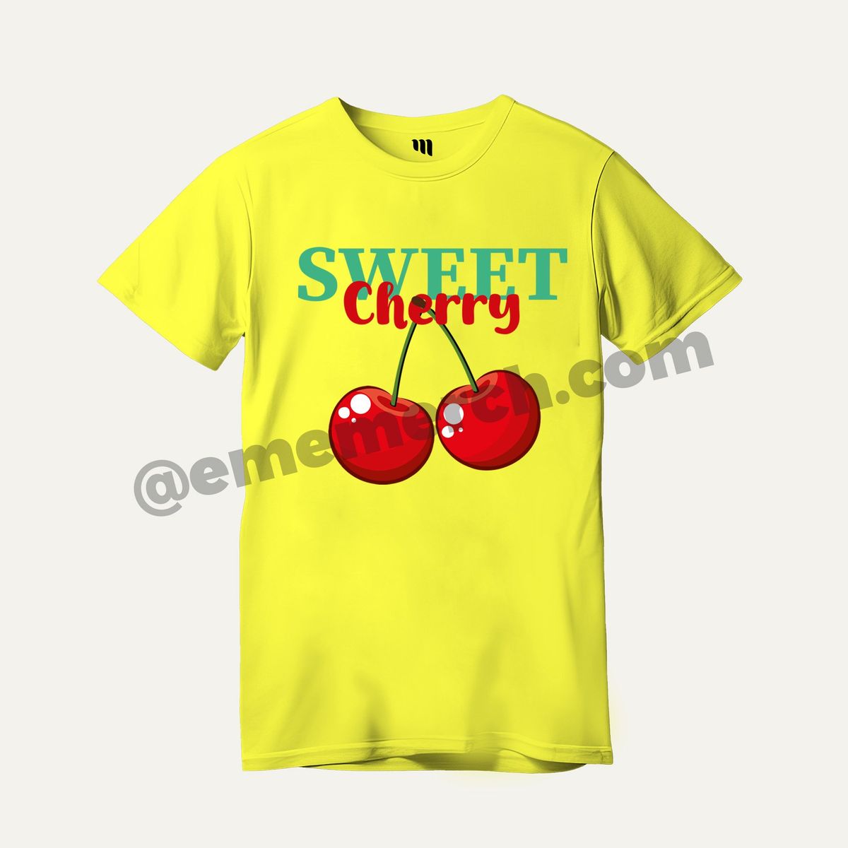 GENERICO - Polera Sweet Cherry Eme Merch