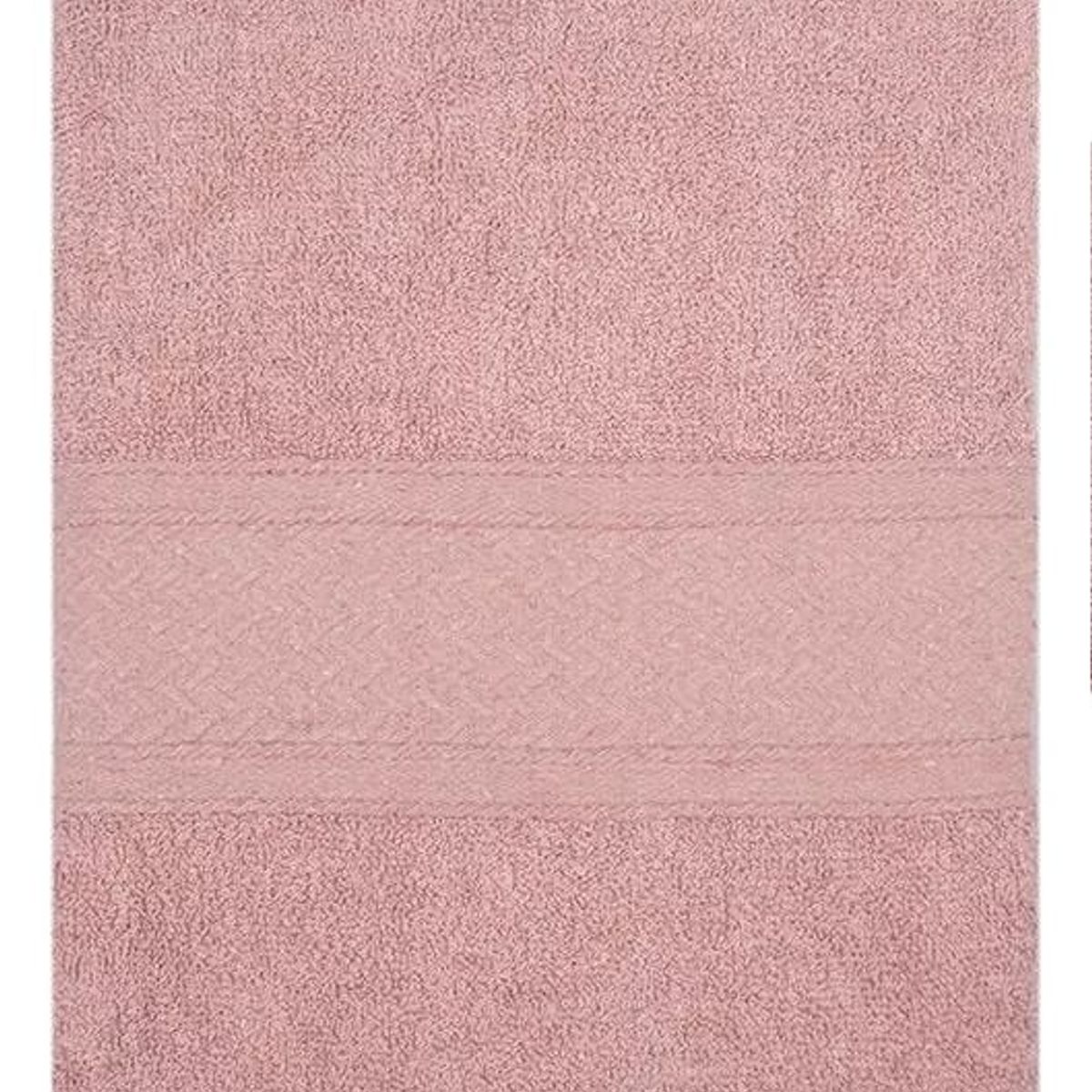 PALERMO - Set 2 Toallas Color Rosa Palido - S0744R