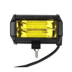 ANGELES DEL HOGAR - Focos Neblinero Amarillo Led 72w Expansión Auto Moto