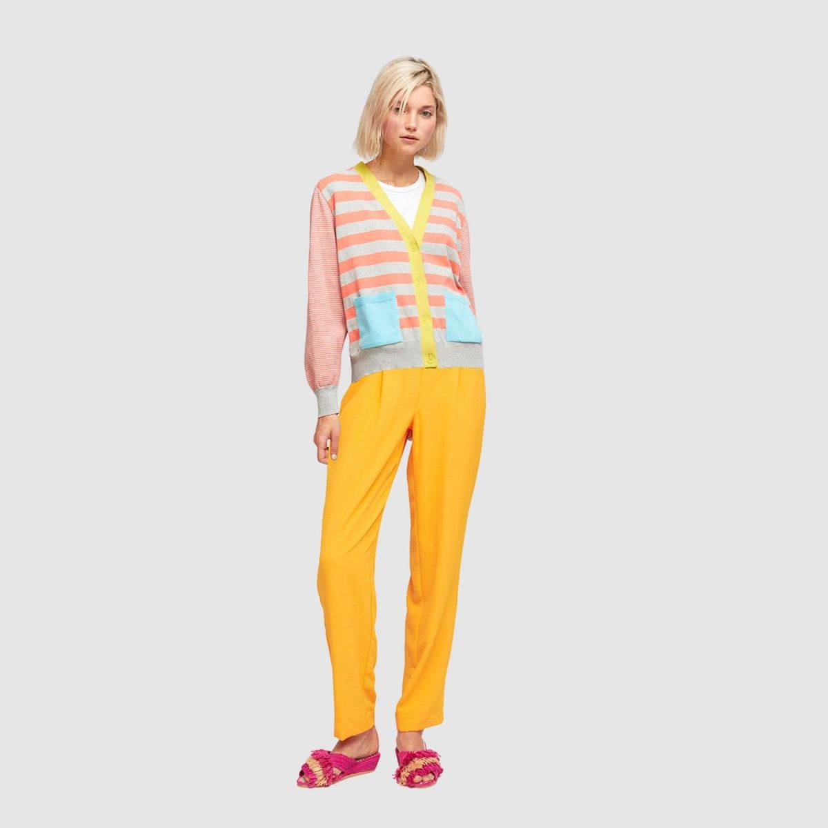 ALDO MARTINS - Cardigan Aldo Martins Coral Lama