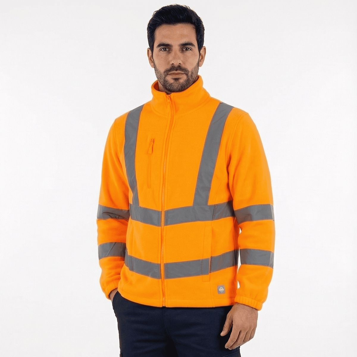 T-WORLD - Micropolar Térmico Hombre Alta Visibilidad Cinta Reflectante