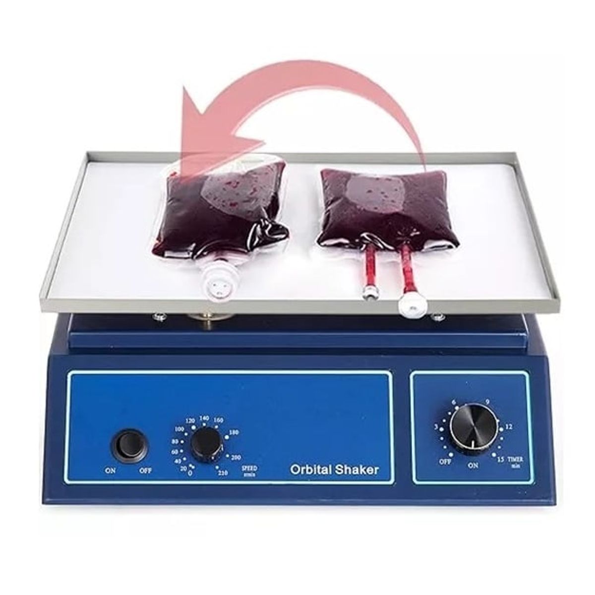 GENERICO - Agitador Serológico Orbital Oscilador Para Laboratorio