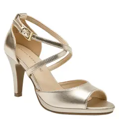 BRUNO ROSSI - Sandalia Vestir Mujer Dorado