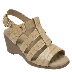16 HRS - Sandalia Casual Mujer Beige