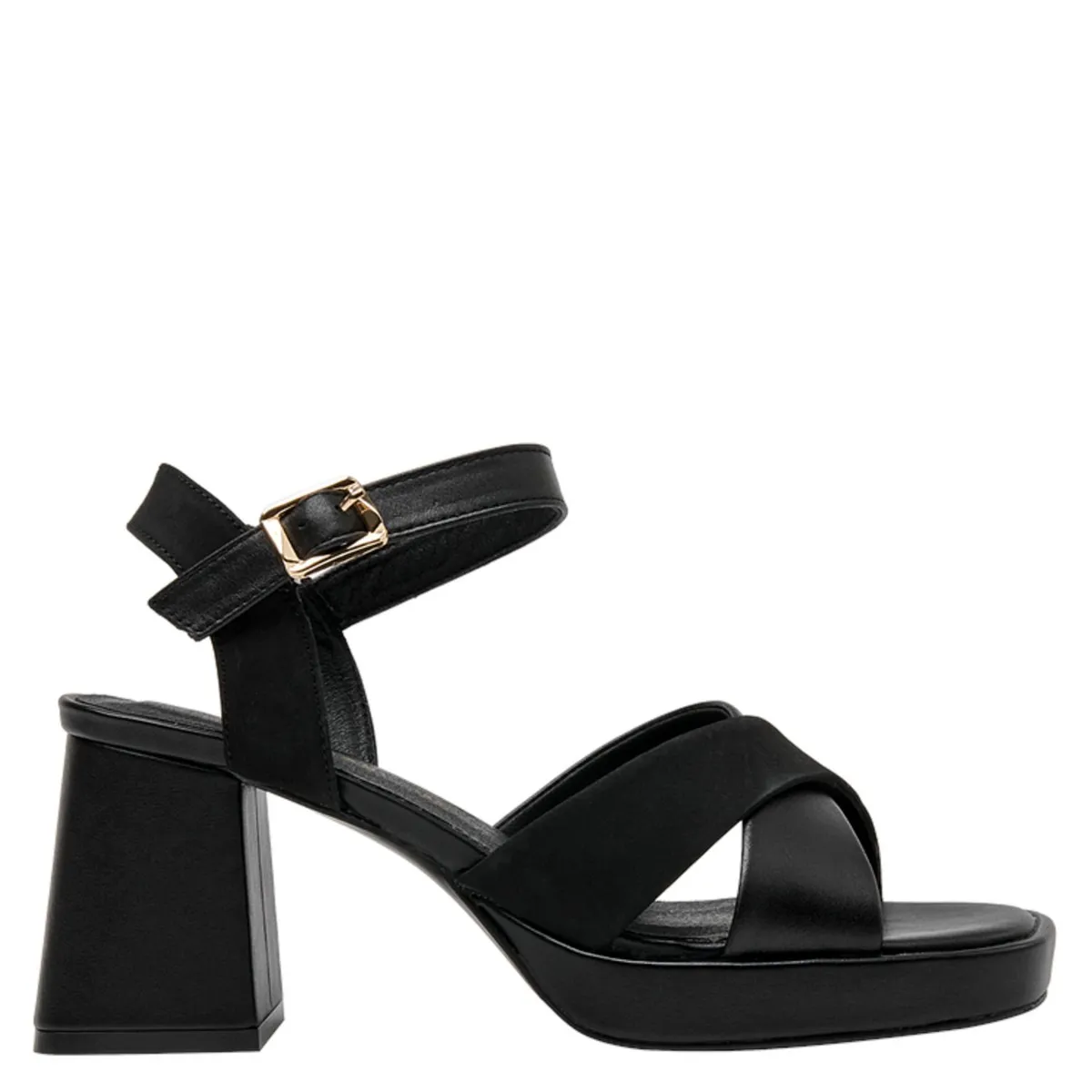 BRUNO ROSSI - Sandalia Vestir Mujer Negro Bruno Rossi