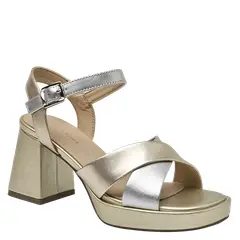 BRUNO ROSSI - Sandalia Vestir Mujer Dorado