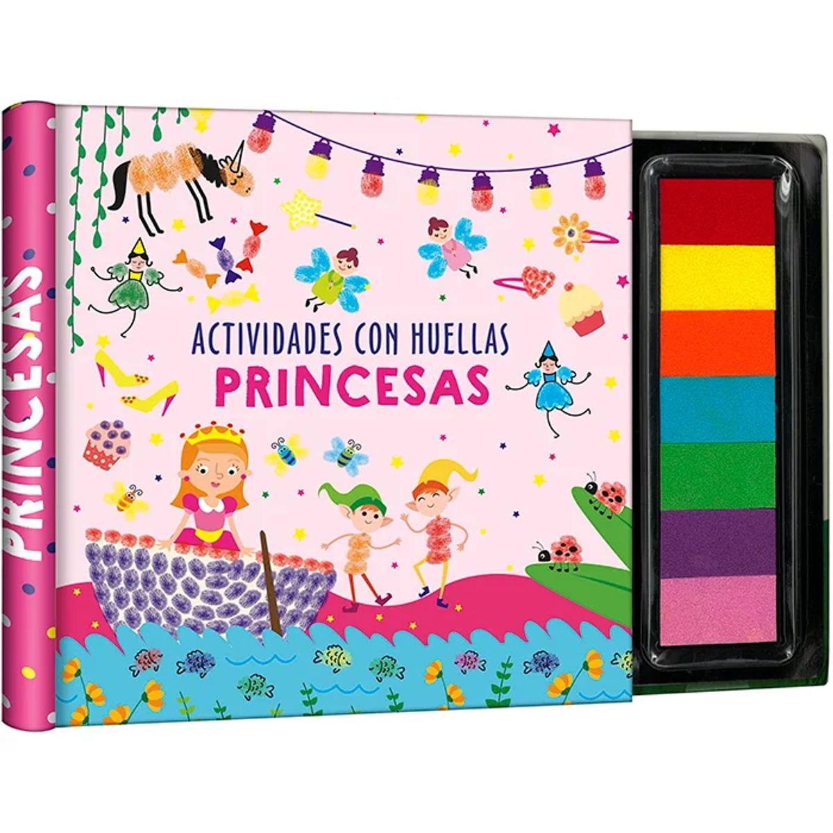 LEXUS - Libro De Actividades Con Huellas - Princesas - Lexus