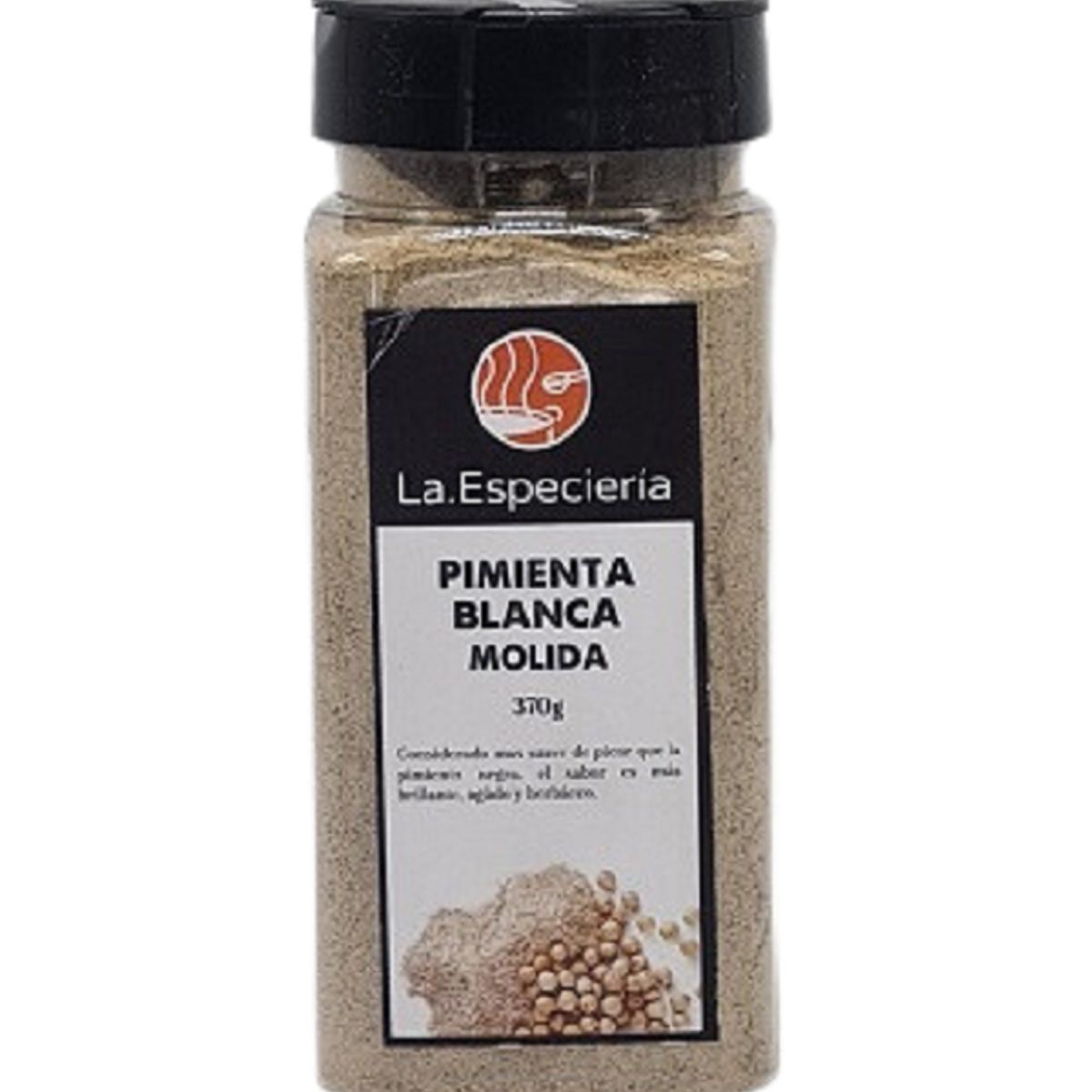 GENERICO - Pimienta Blanca Molida 370g La Especieria