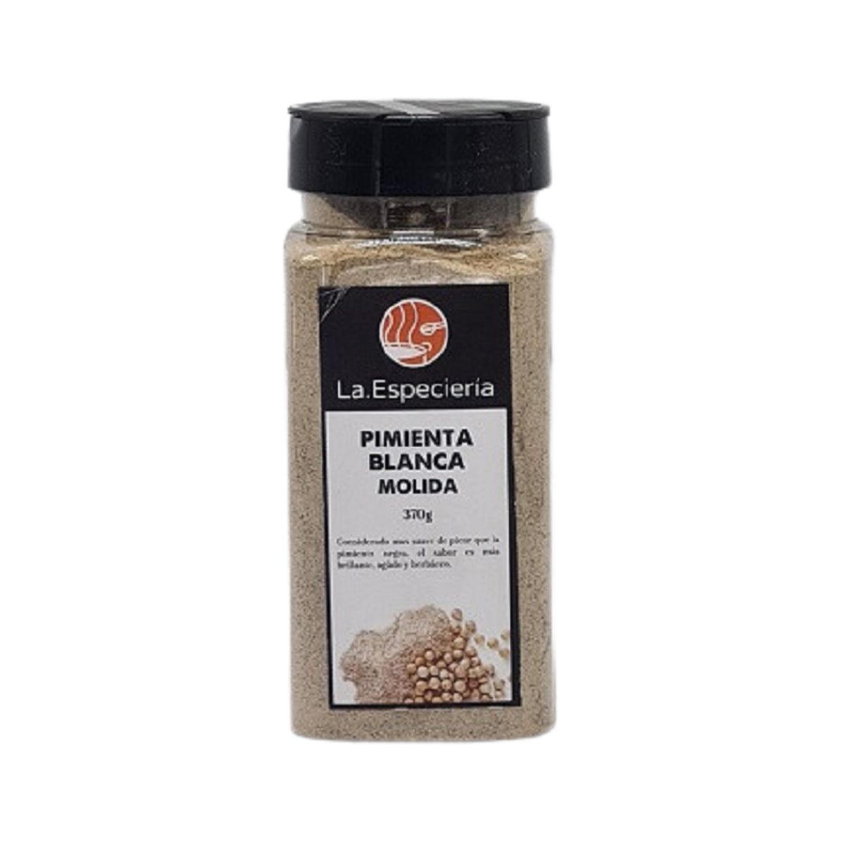 GENERICO - Pimienta Blanca Molida 370g La Especieria