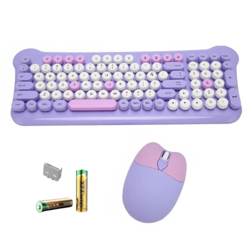 GENERICO - Kit Teclado Inalámbrico y Mouse