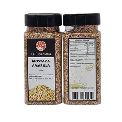 Imagen 2 del producto Mostaza Amarilla 400g La Especieria