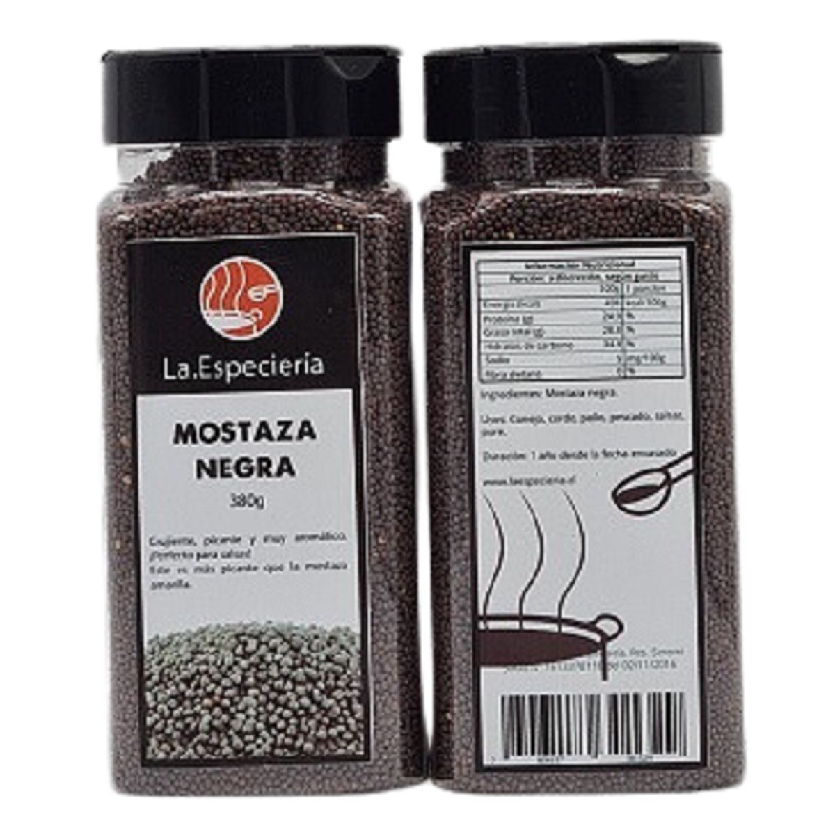 GENERICO - Mostaza Negra 380g La Especieria