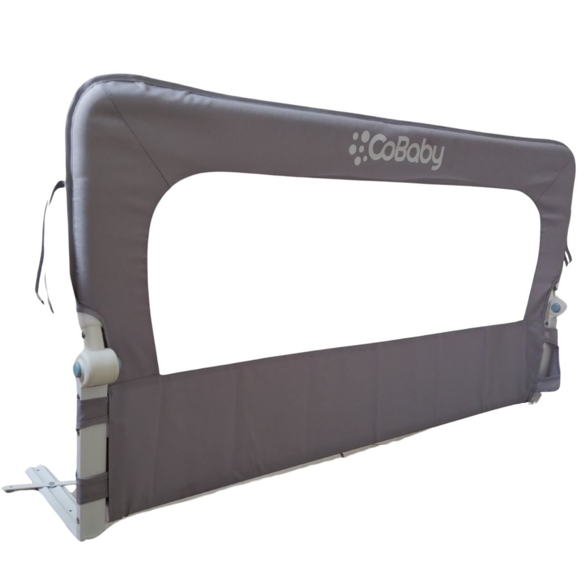 COBABY - Baranda abatible para cama gris 120x60 CoBaby