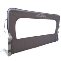 Baranda abatible para cama gris 120x60