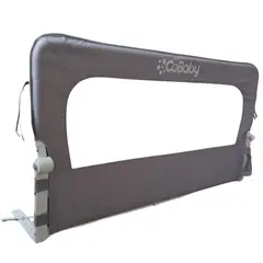 COBABY - Baranda abatible para cama gris 120x60