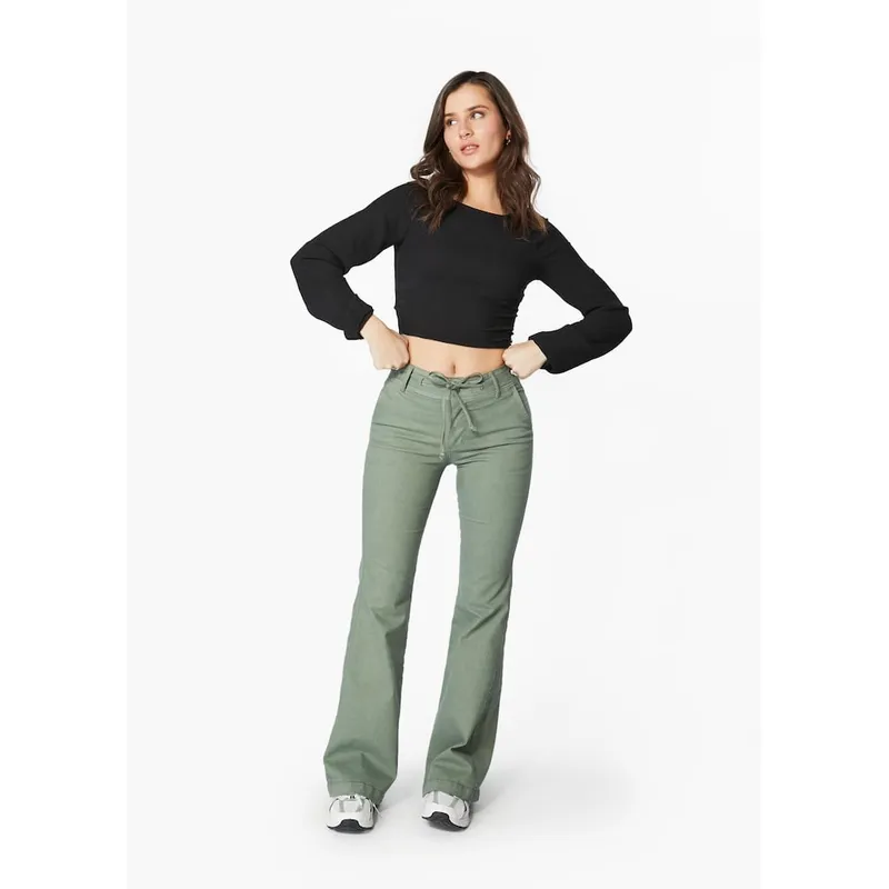 EFESIS - POLERA MOCHI REGULAR AMARRA ESPALDA - Verde
