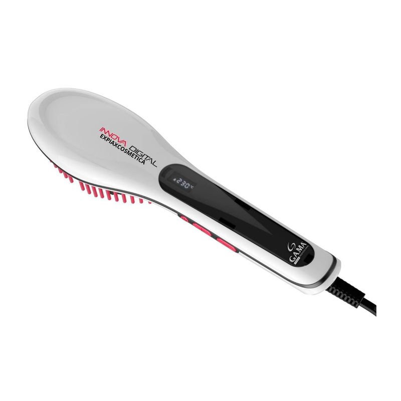 GAMA - Cepillo Alisador Gama Innova Hot Brush Digital Ceramic  Alcanza 230°