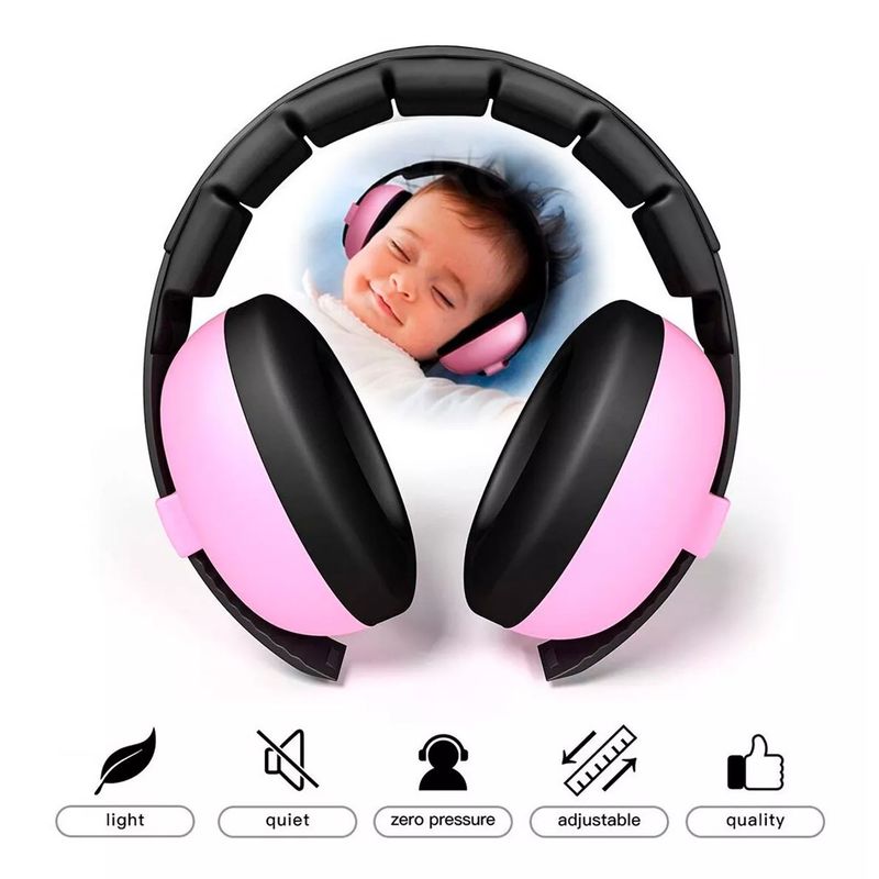 GENERICO - Orejeras Antiruidoauriculares Protectores Bebes Y Niños