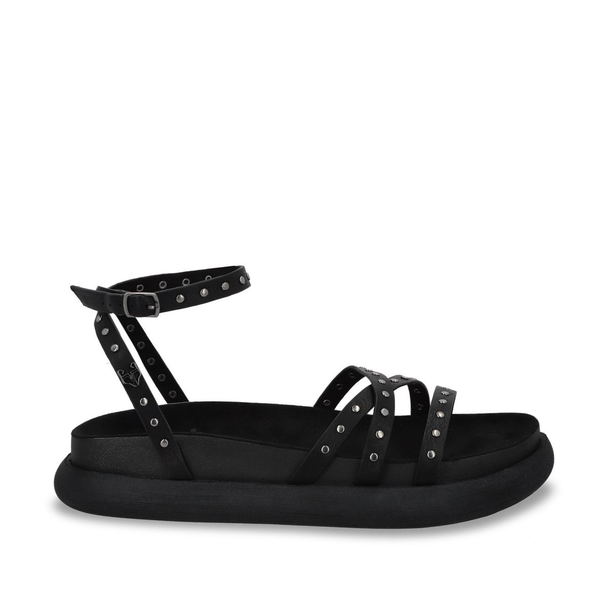 GOTTA - Sandalia Mujer Negra Plana 53703 Gotta