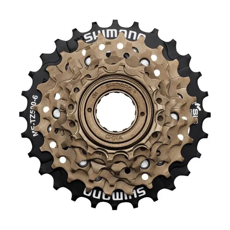 SHIMANO - Piñon Atornillado Shimano Mf-tz500-6 6v 14-28