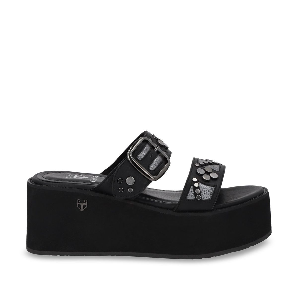 GOTTA - Sandalia Mujer Negra Plataforma 15620 Gotta