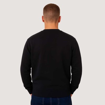 Imagen 2 del producto Poleron Hombre Crew Neck Salty Negro