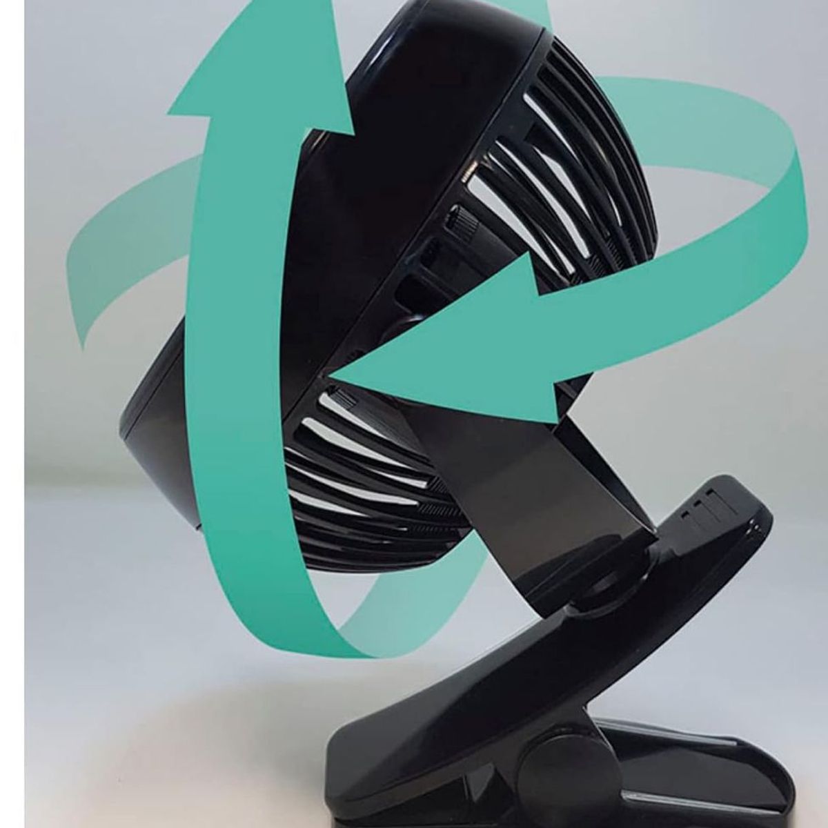GENERICO - Ventilador Recargable De Pinza Portatil