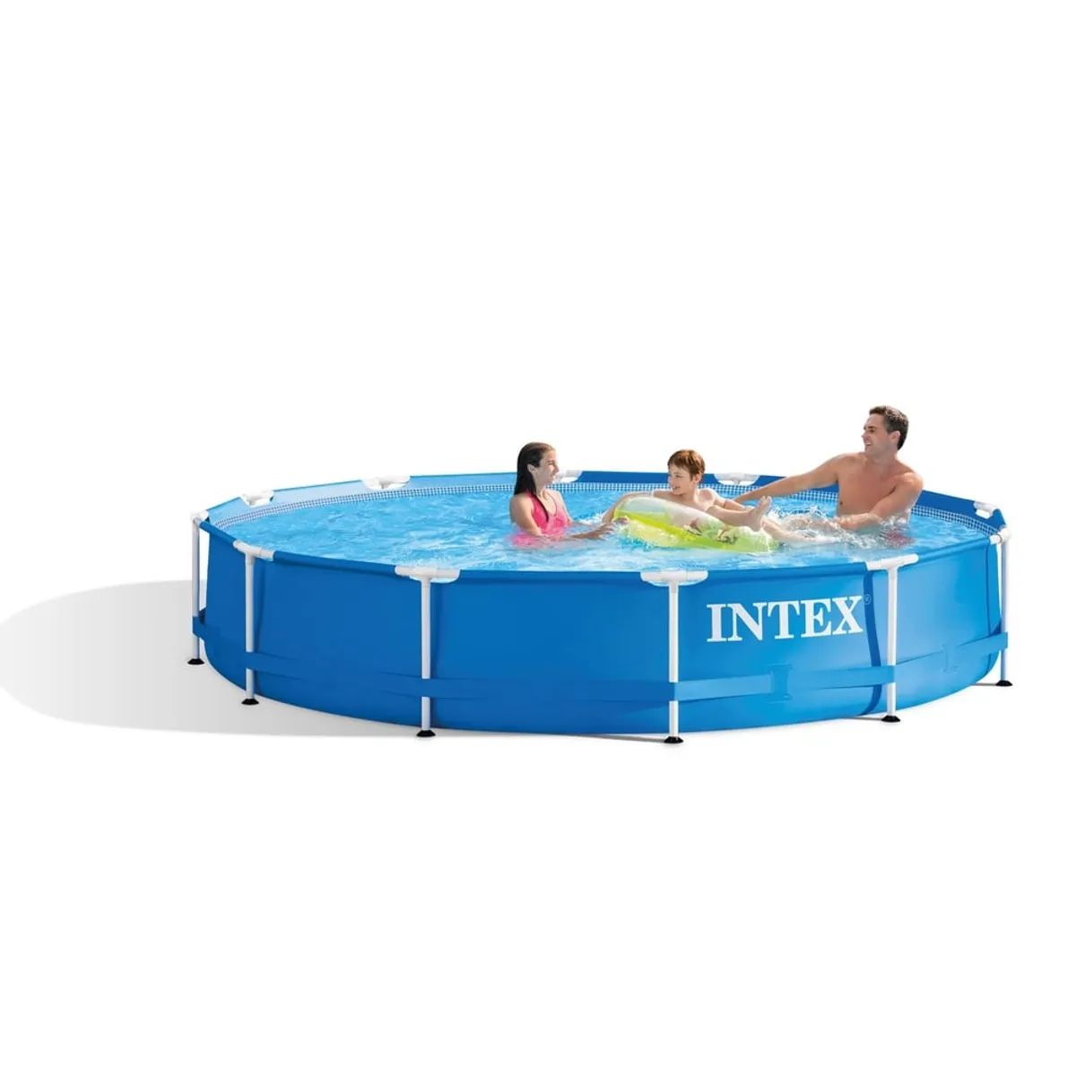 INTEX - Piscina Estructural Redonda INTEX Metal Frame, 366 x 76 cm, 6.503 L