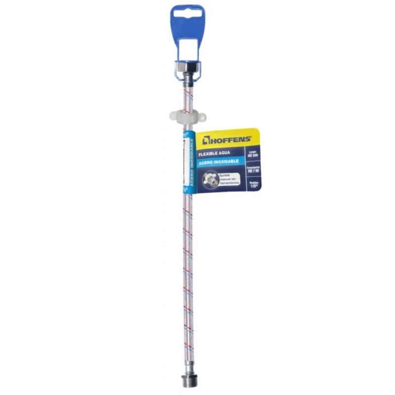 GENERICO - Flexible He-hi 12 30cm Acero Inox Hoffens