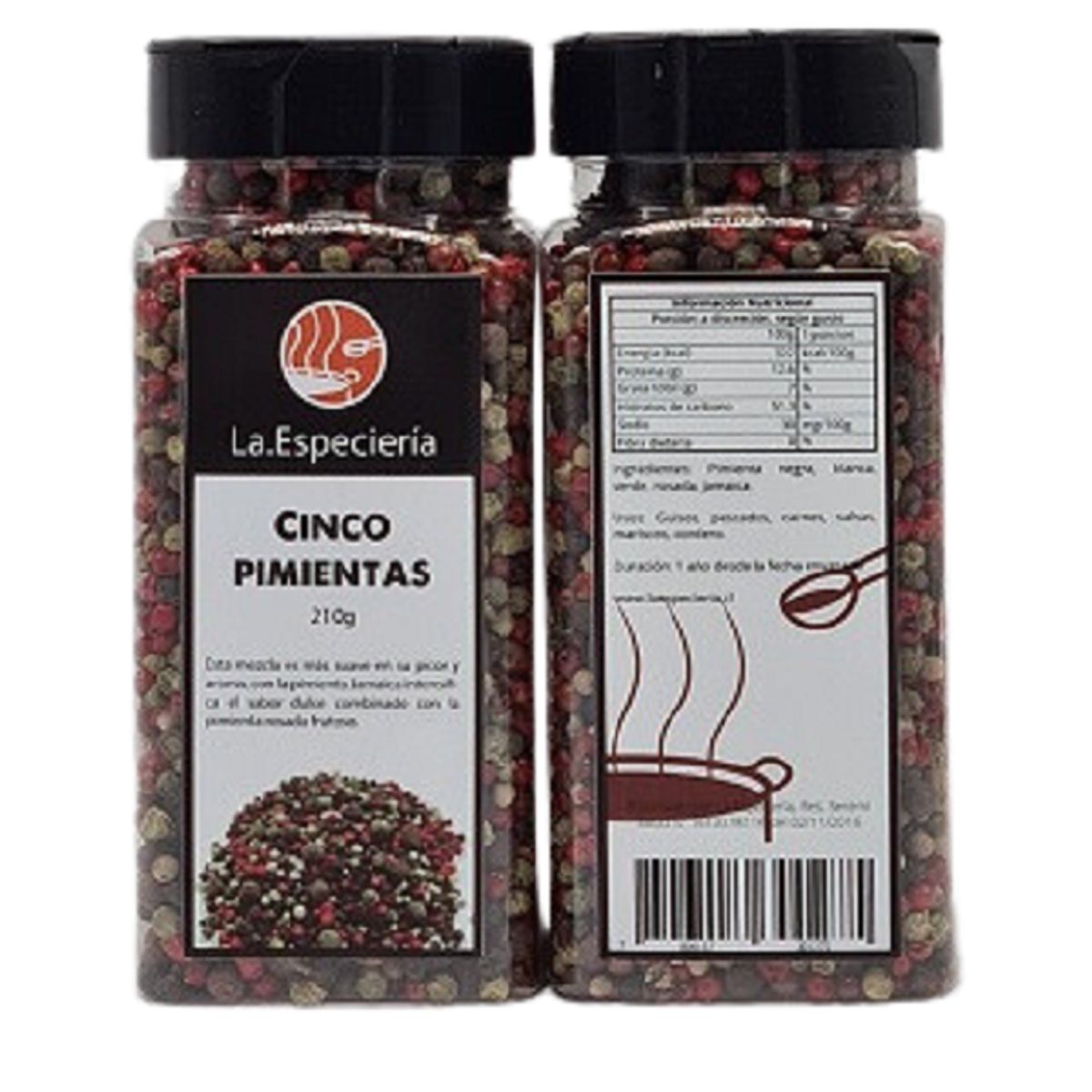 GENERICO - Mix 5 Pimientas 210g La Especieria