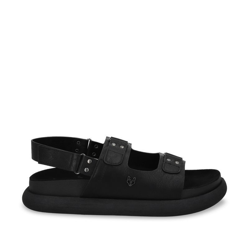 GOTTA - Sandalia Mujer Negra Plana 53701 Gotta