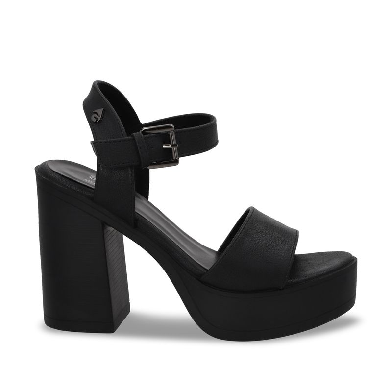 GOTTA - Sandalia Mujer Negra Plataforma 45961 Gotta