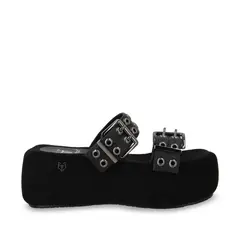 GOTTA - Sandalia Mujer Negra Plataforma 55961