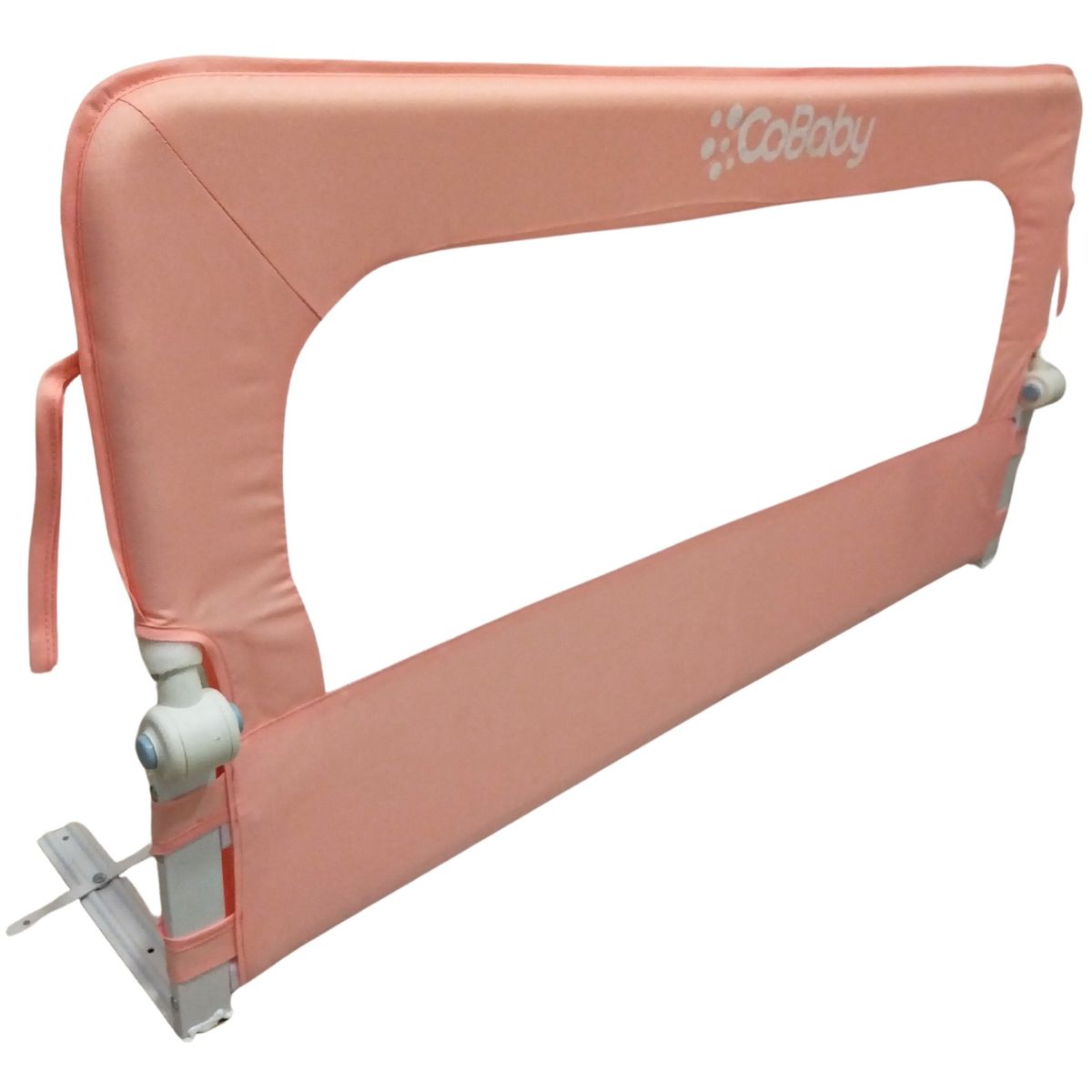 COBABY - Baranda abatible para cama rosa 120x60 CoBaby
