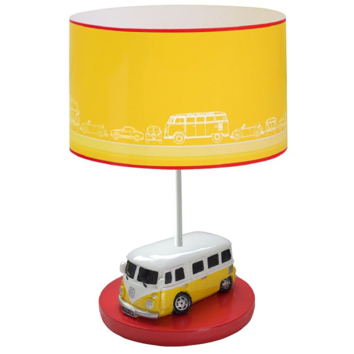 TEMPORA - Lámpara sobremesa infantil combi amarilla