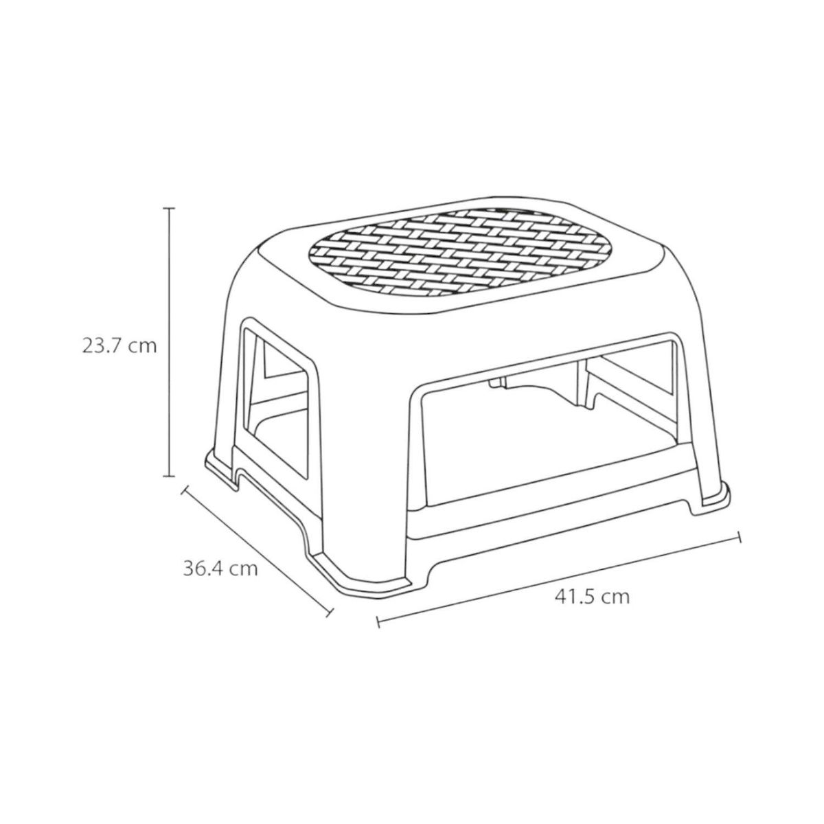 RIMAX - Piso Alzador multiuso Blanco Rimax