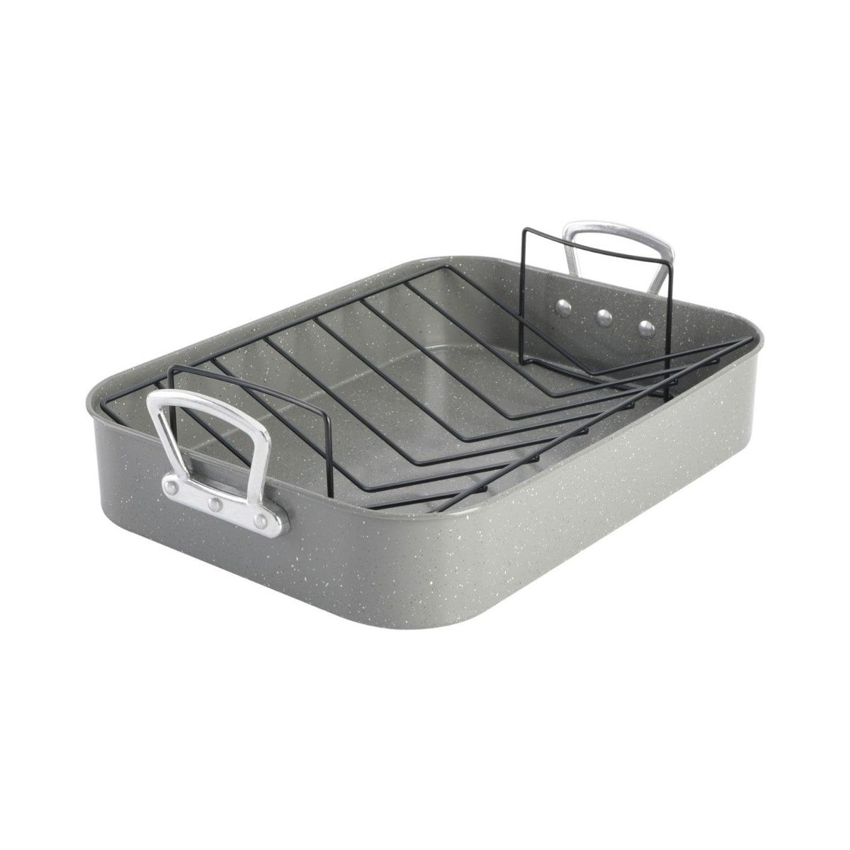 GIBSON HOME - Fuente c/ Mango-Rejilla para Asar Acero Carbono Gibson Home