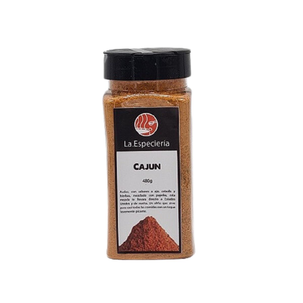 GENERICO - Cajún o Cajun Gourmet Sazonador Natural 480g La Especieria