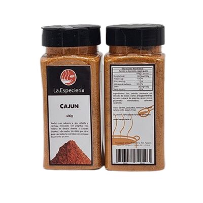 Imagen 2 del producto Cajún o Cajun Gourmet Sazonador Natural 480g La Especieria
