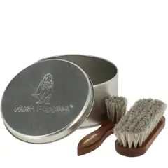 HUSH PUPPIES - Set Escobillas Crema Cuero Multicolor