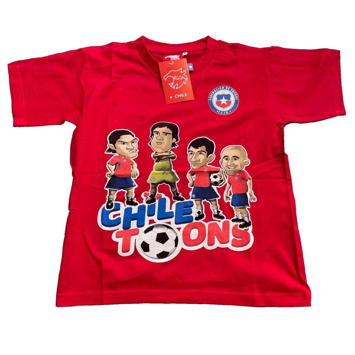 MUNDO TEXTIL - Polera Algodón Manga Corta Chile