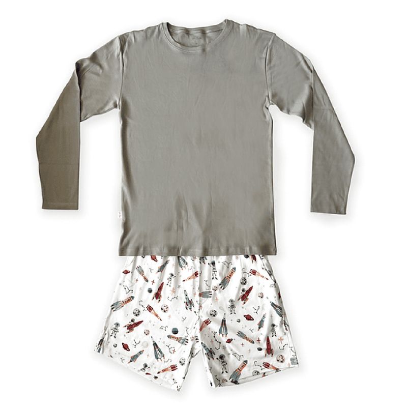 LITTLE BEE - Pijama algodón hombre ROCKET