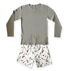 LITTLE BEE - Pijama algodón hombre ROCKET