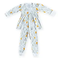 LITTLE BEE - Pijama algodón niña LEMONS