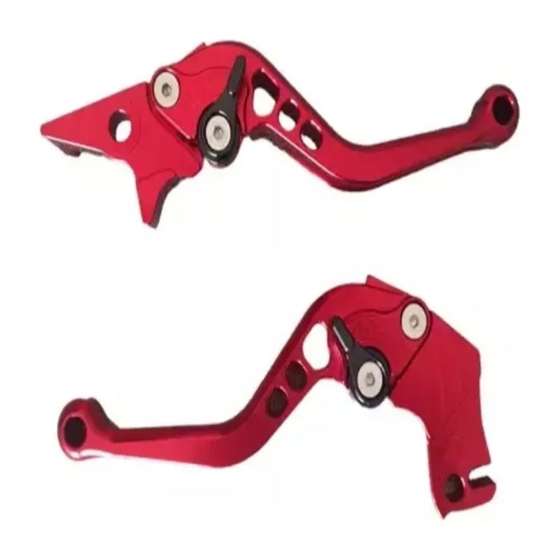 GENERICO - Manillas Regulables Pulsar Ns 200 Rojo + Full