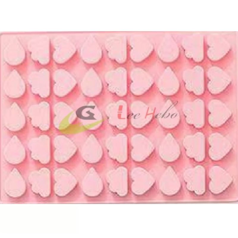 GENERICO - Molde Silicona Para Chocolate Mini Corazones-Nubes