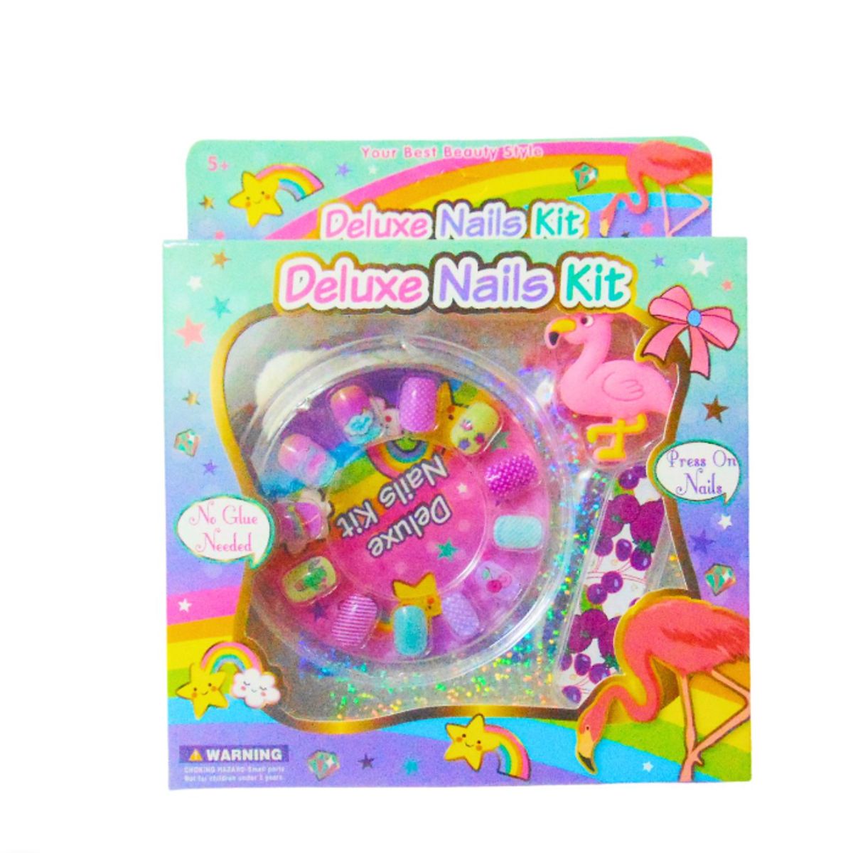 GENERICO - Deluxe Nails Kit Chico 18x15cm