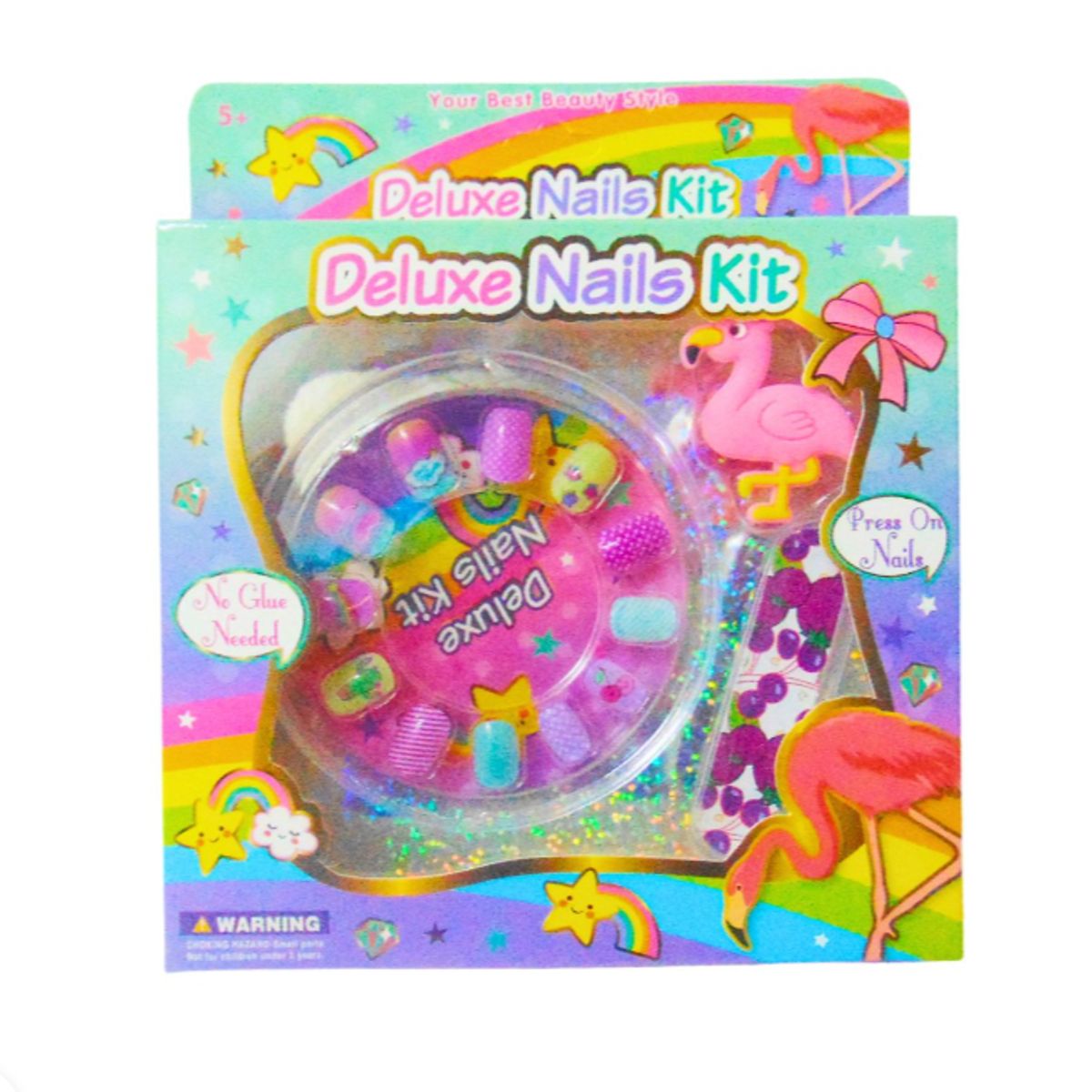 GENERICO - Deluxe Nails Kit Chico 18x15cm
