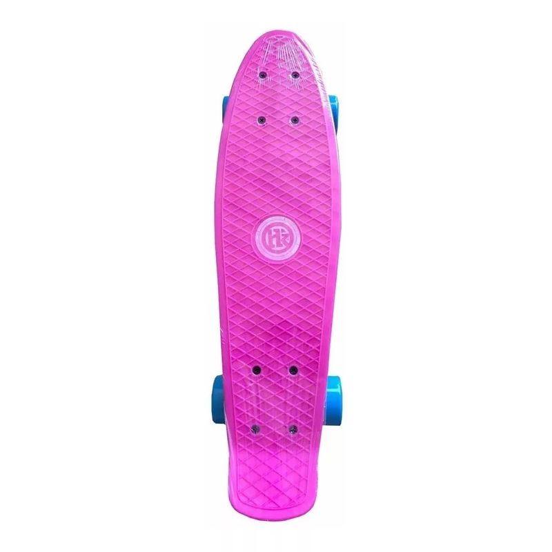 GENERICO - Skateboard Patineta Hook Mini Longboard Hasta 100 Kg Pink